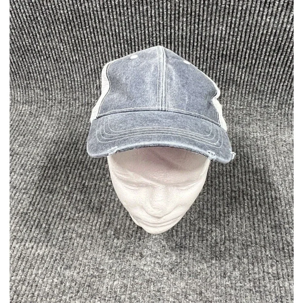 Basically Yours Mens Trucker Hat Gray White Cap Mesh Back 2014 Driver‎ Sport NWT